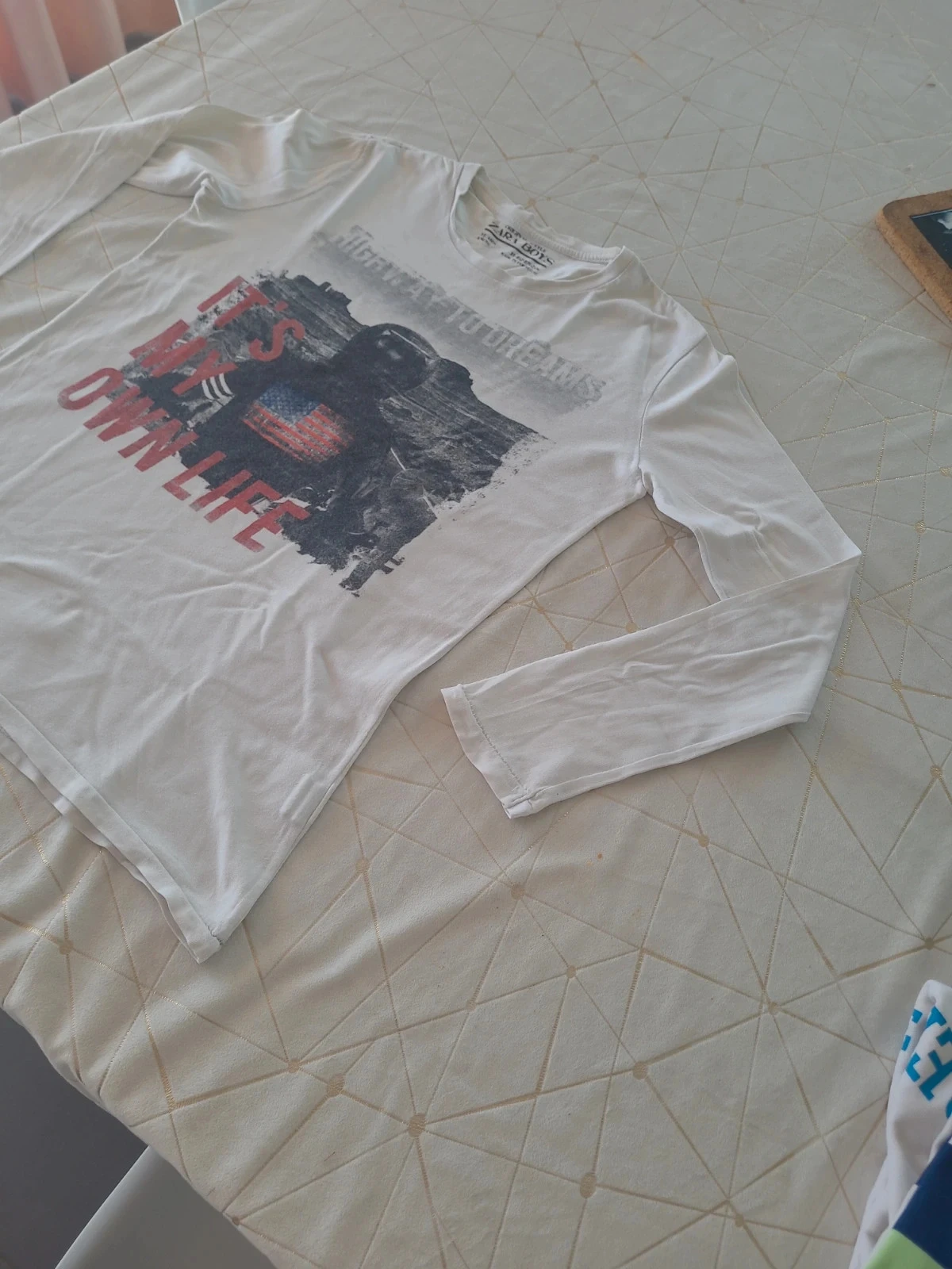Camiseta de mangas compridas para menino – photo 2